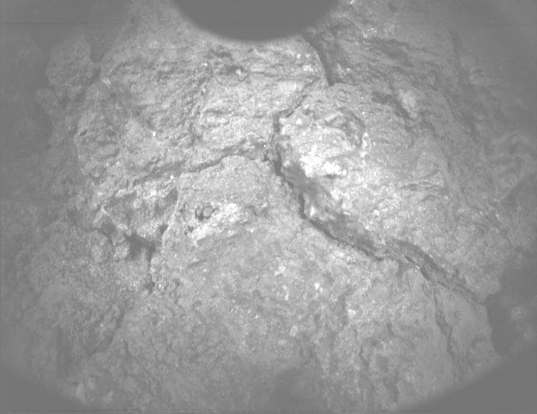 Mars image captured by PIXL_MCC on Perseverance