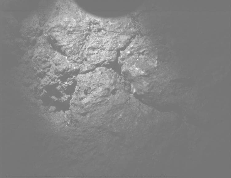 Mars image captured by PIXL_MCC on Perseverance
