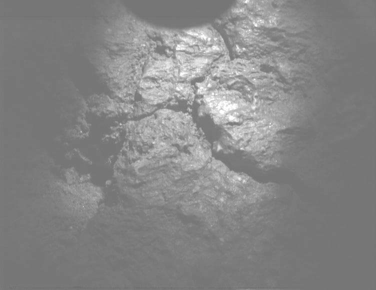 Mars image captured by PIXL_MCC on Perseverance