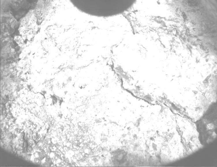 Mars image captured by PIXL_MCC on Perseverance