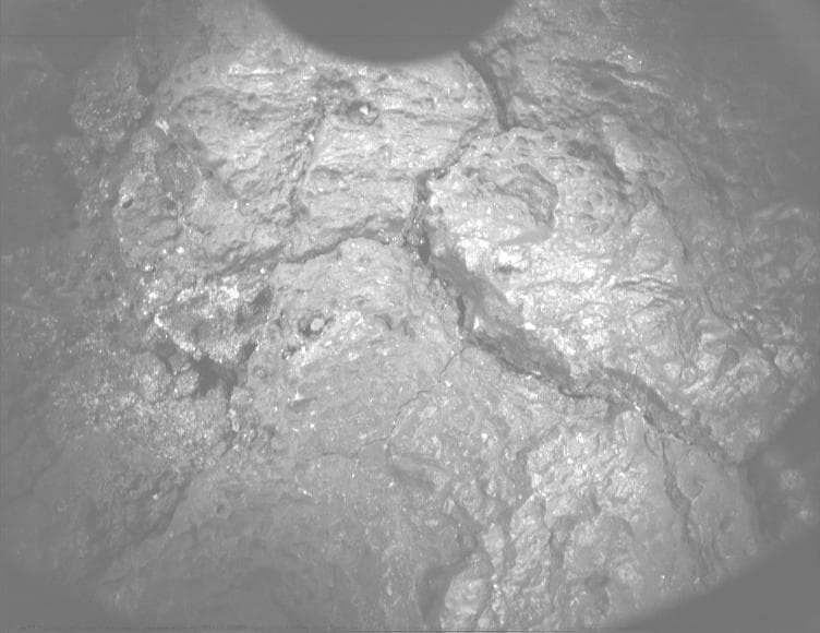 Mars image captured by PIXL_MCC on Perseverance