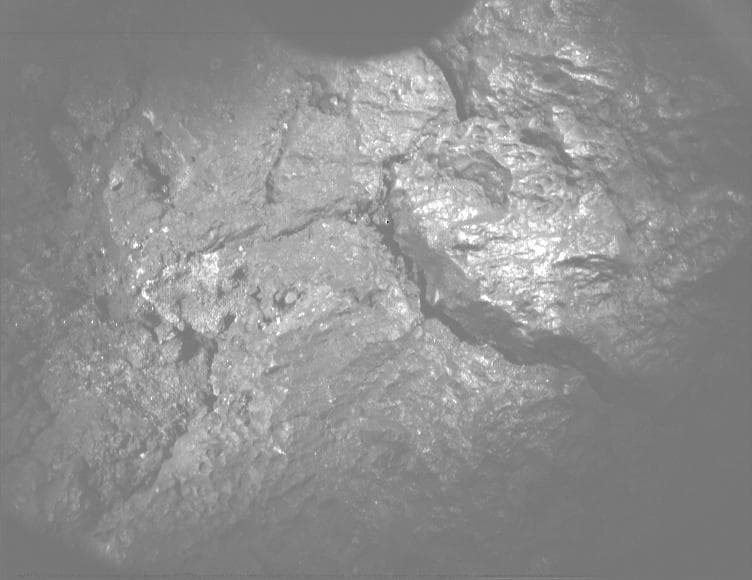 Mars image captured by PIXL_MCC on Perseverance