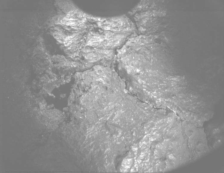 Mars image captured by PIXL_MCC on Perseverance