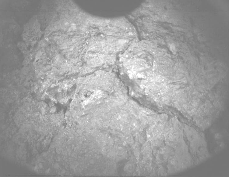 Mars image captured by PIXL_MCC on Perseverance