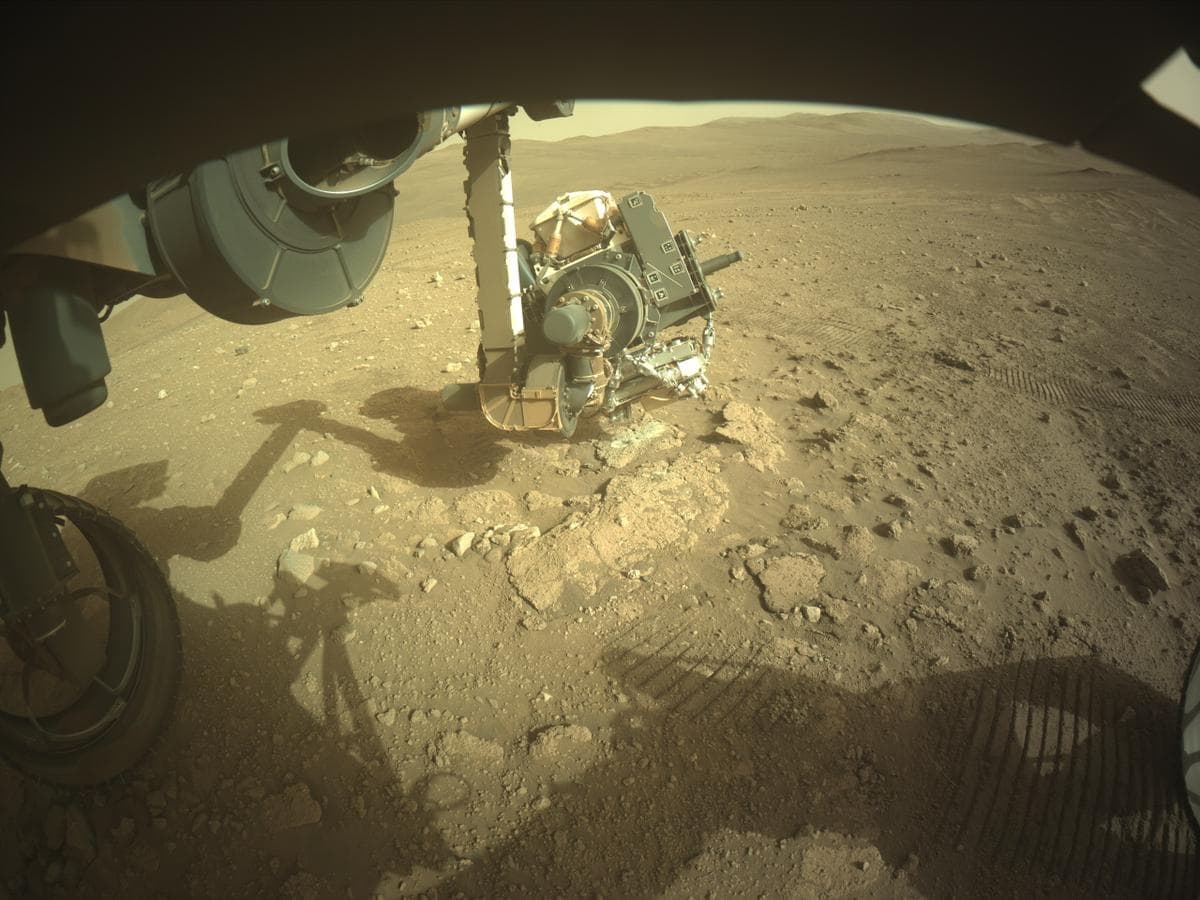 Mars rover photo