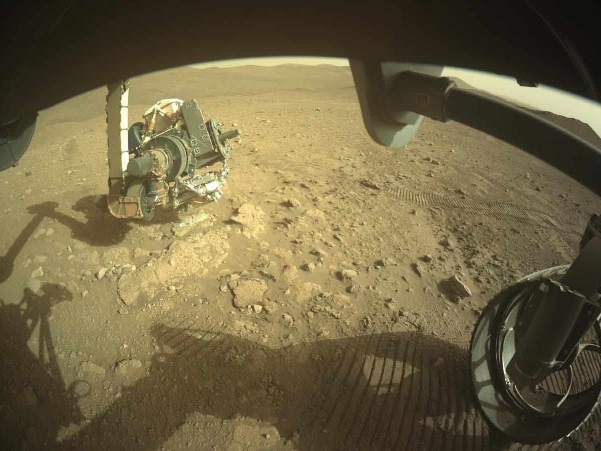 Mars rover photo