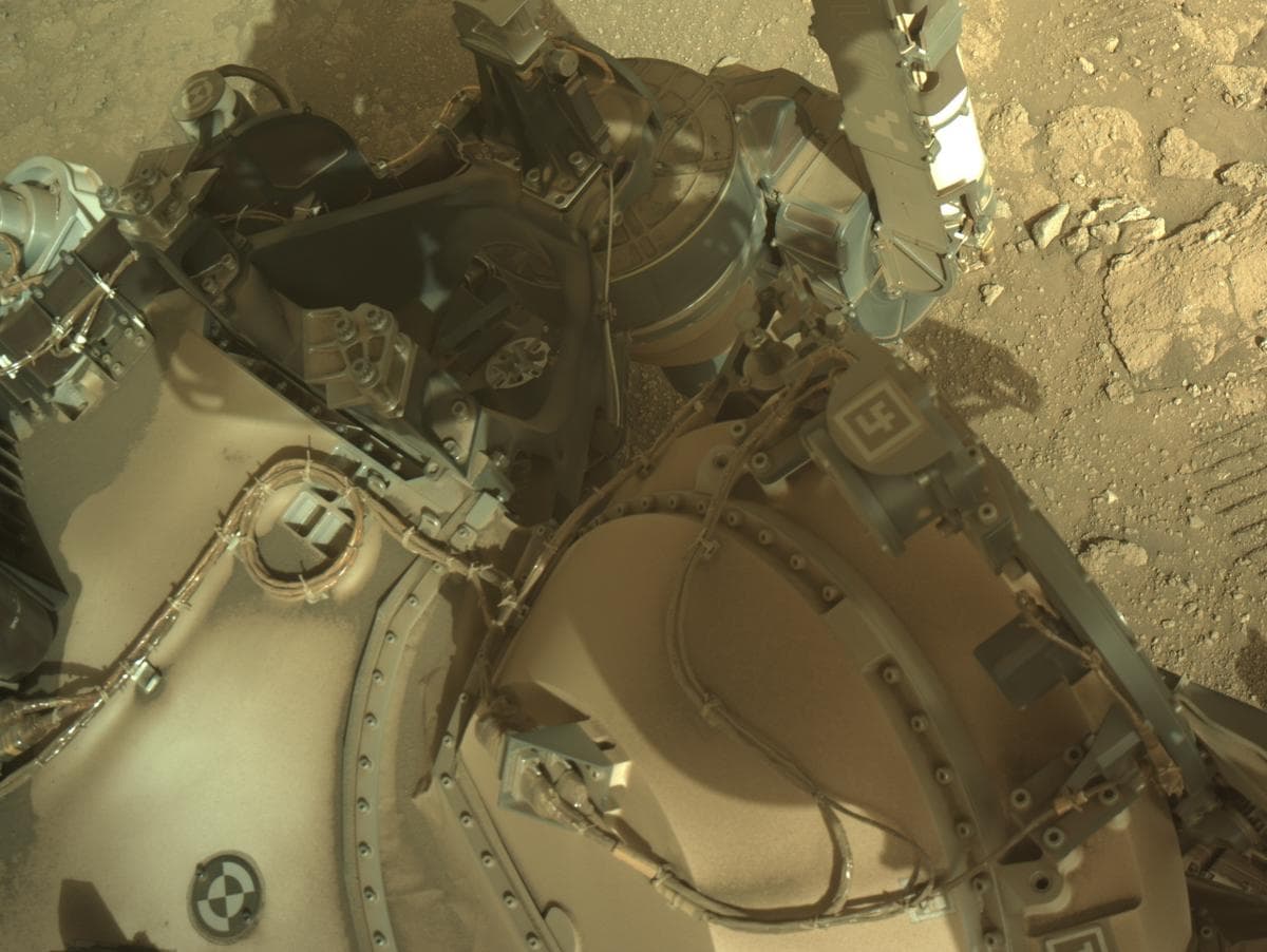 Mars image captured by NAVCAM_LEFT on Perseverance
