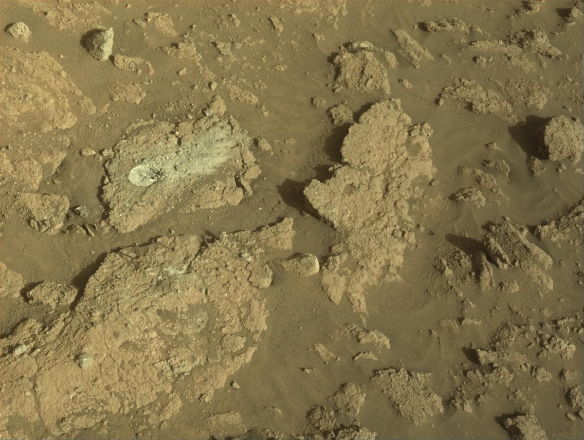Mars image captured by NAVCAM_LEFT on Perseverance