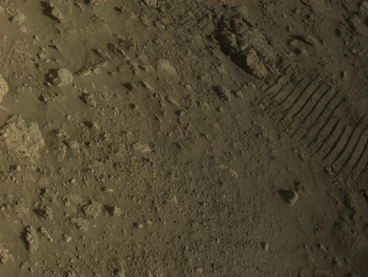Mars image captured by NAVCAM_LEFT on Perseverance