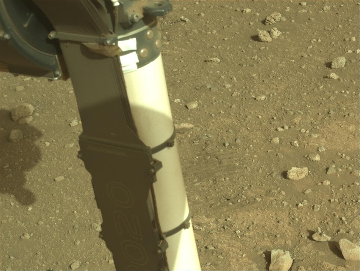 Mars image captured by NAVCAM_LEFT on Perseverance