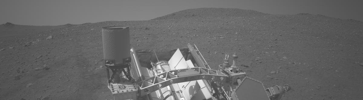 Mars image captured by NAVCAM_LEFT on Perseverance
