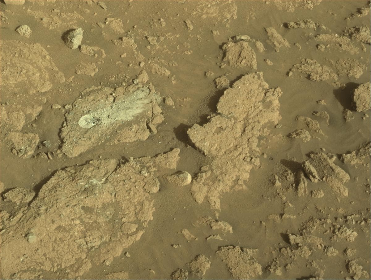 Mars image captured by NAVCAM_RIGHT on Perseverance