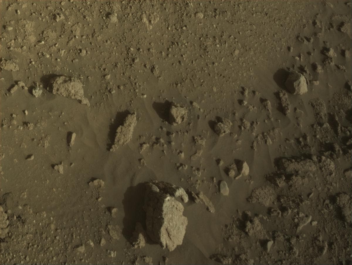 Mars image captured by NAVCAM_RIGHT on Perseverance