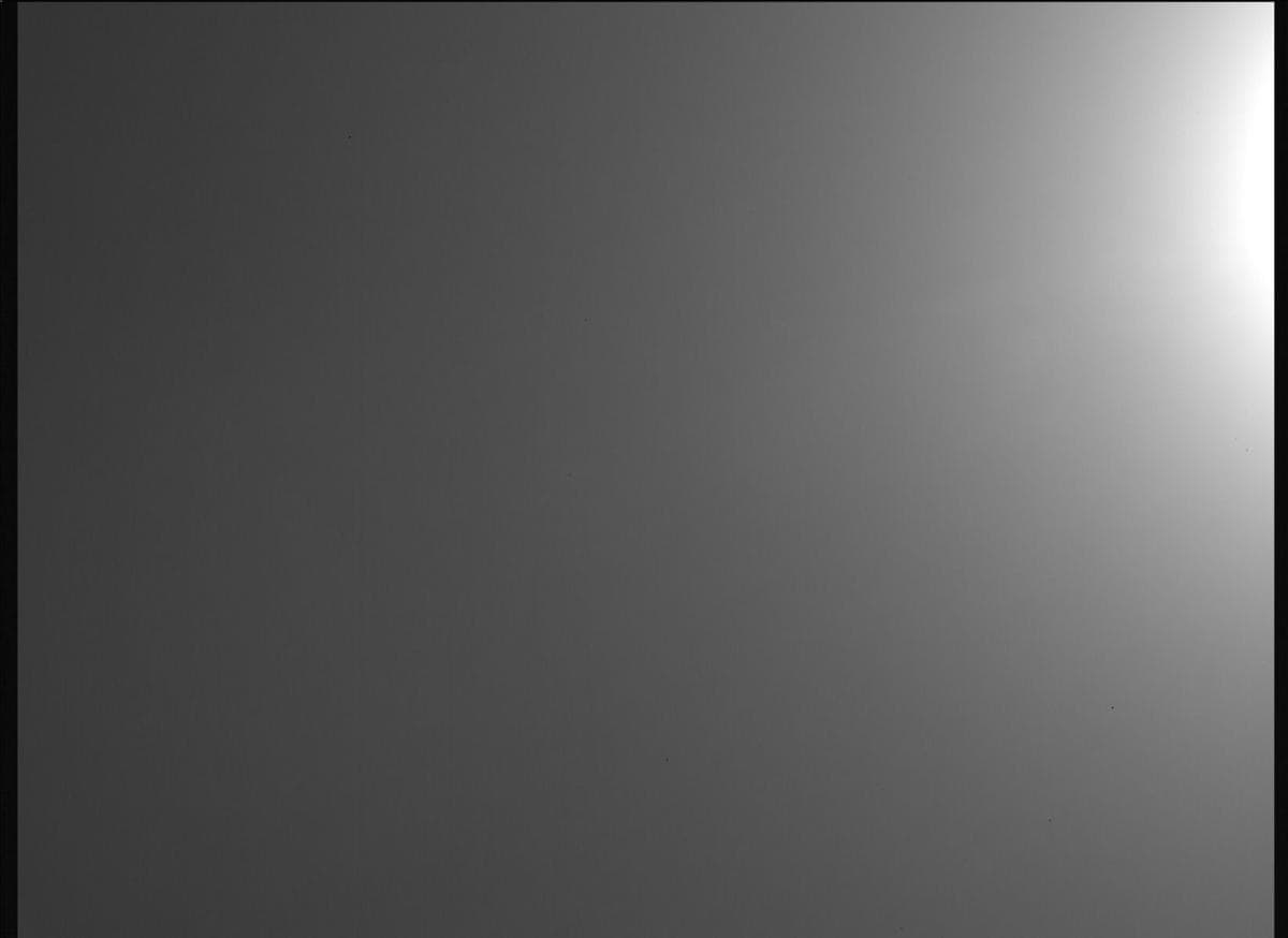 Mars image captured by MCZ_LEFT on Perseverance