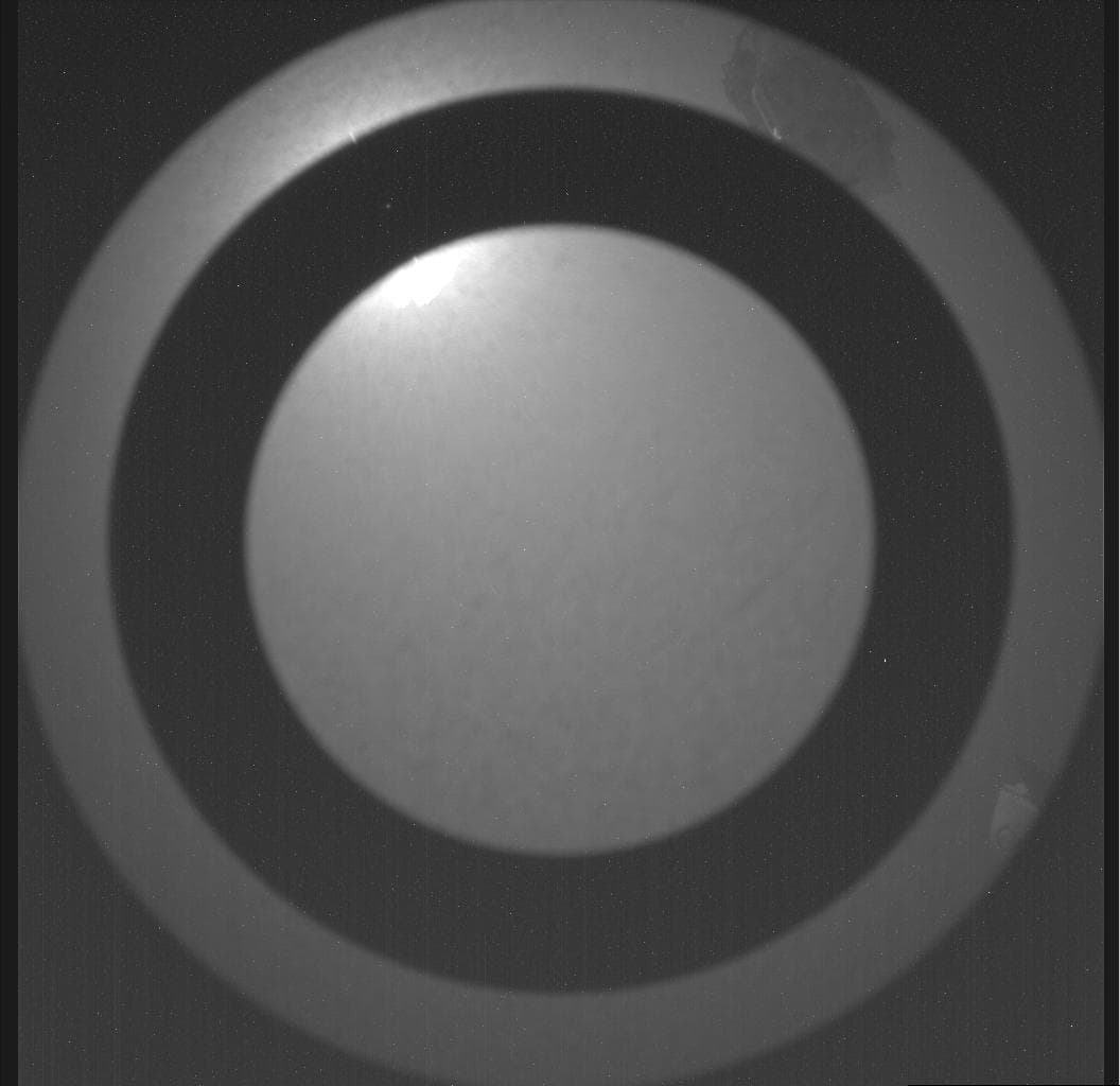 Mars image captured by SKYCAM on Perseverance