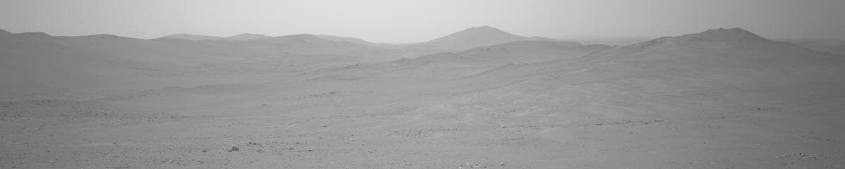 Mars image captured by NAVCAM_LEFT on Perseverance