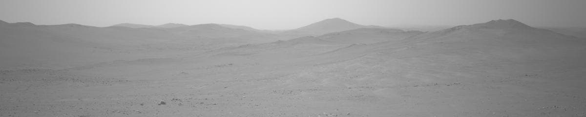 Mars image captured by NAVCAM_LEFT on Perseverance