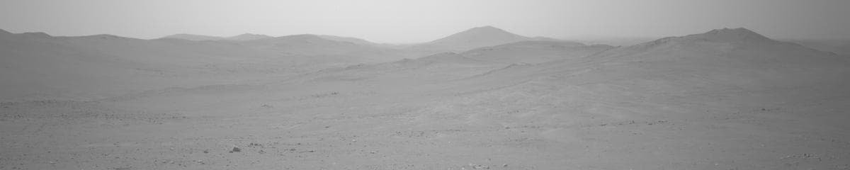 Mars image captured by NAVCAM_LEFT on Perseverance