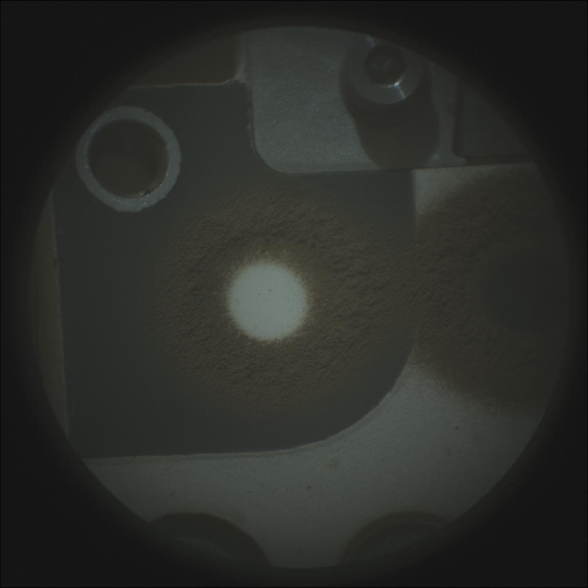 Mars image captured by SUPERCAM_RMI on Perseverance
