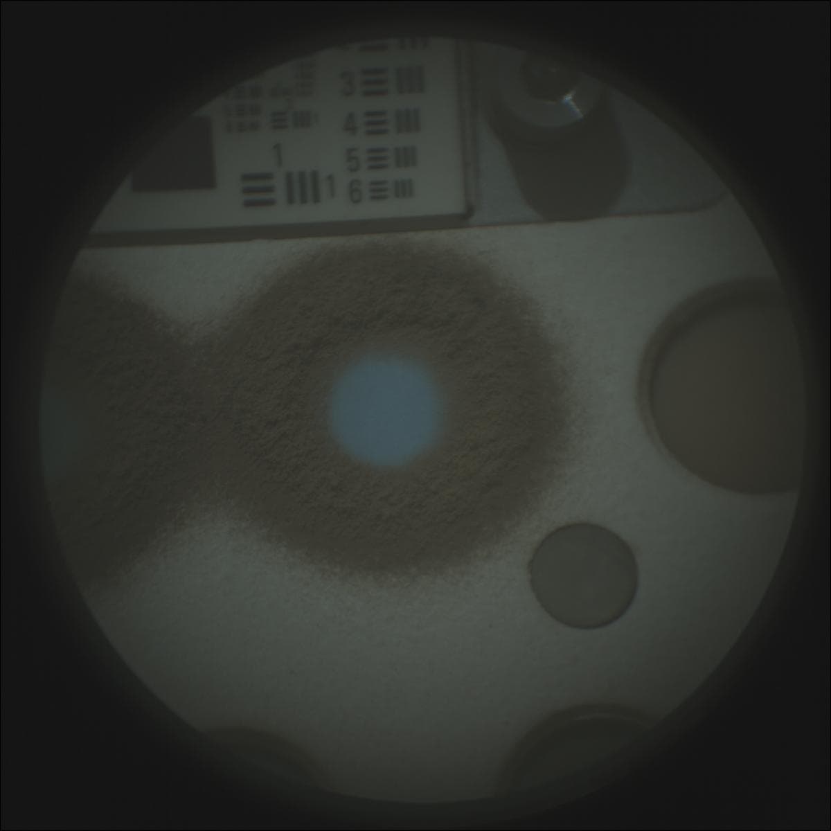 Mars image captured by SUPERCAM_RMI on Perseverance