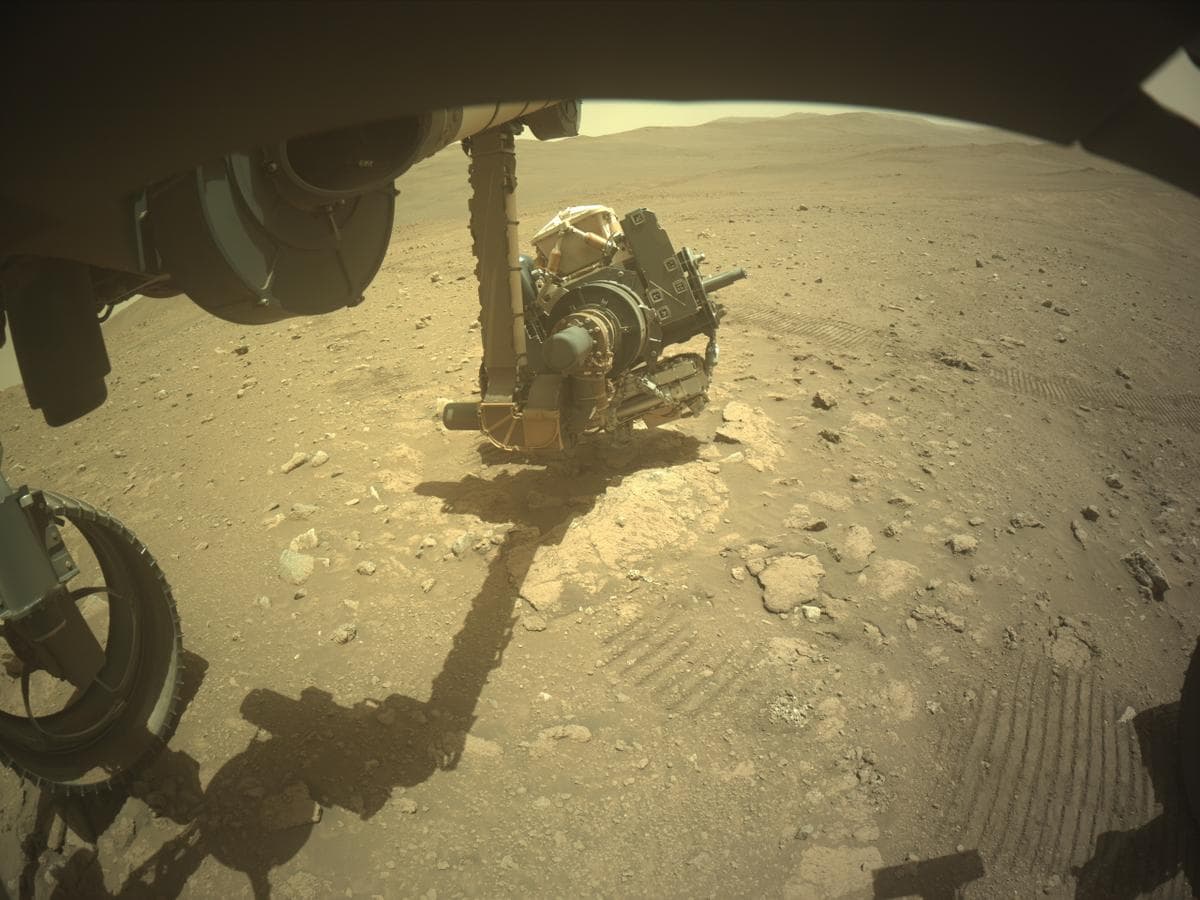 Mars rover photo