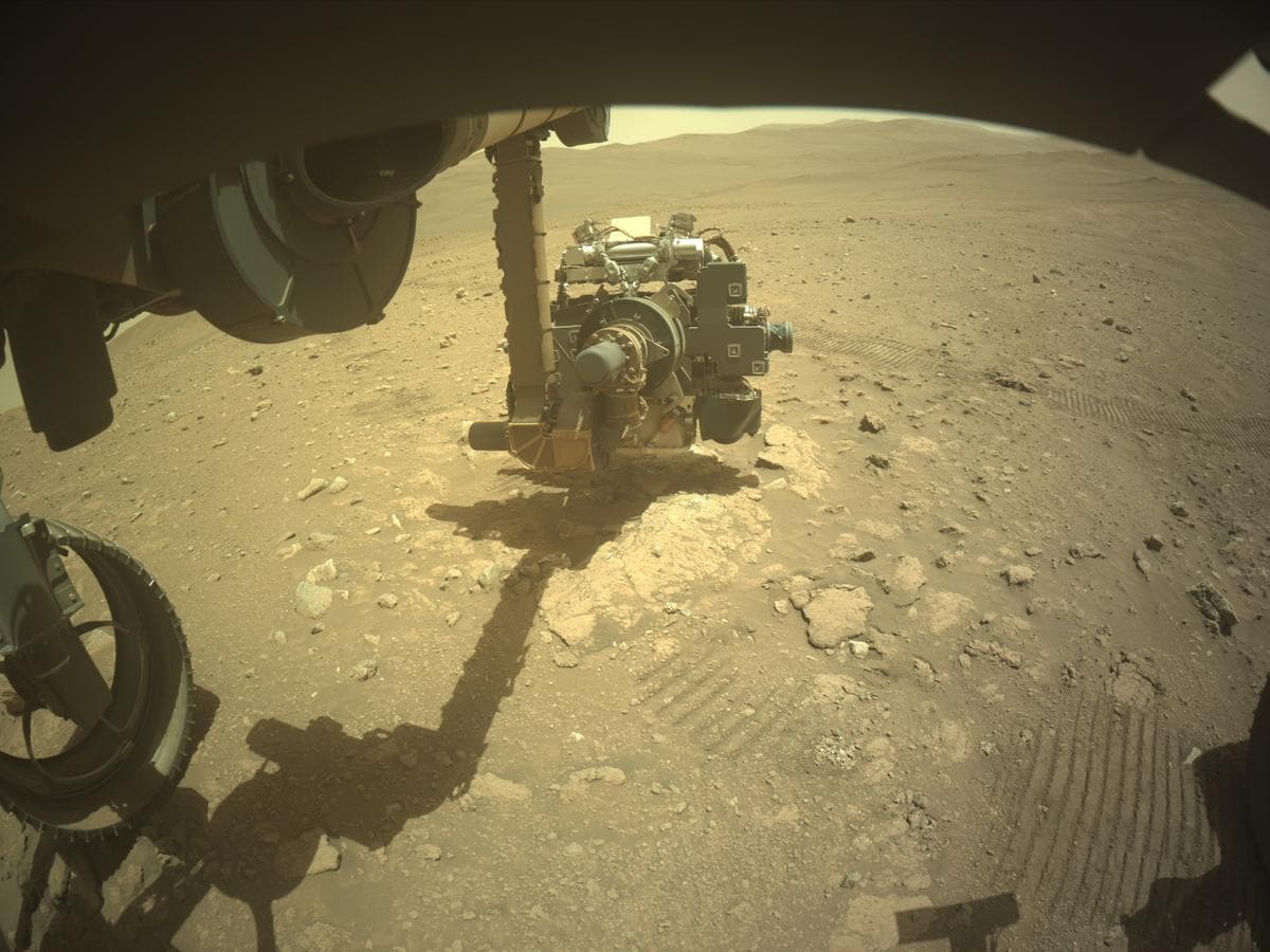 Mars rover photo