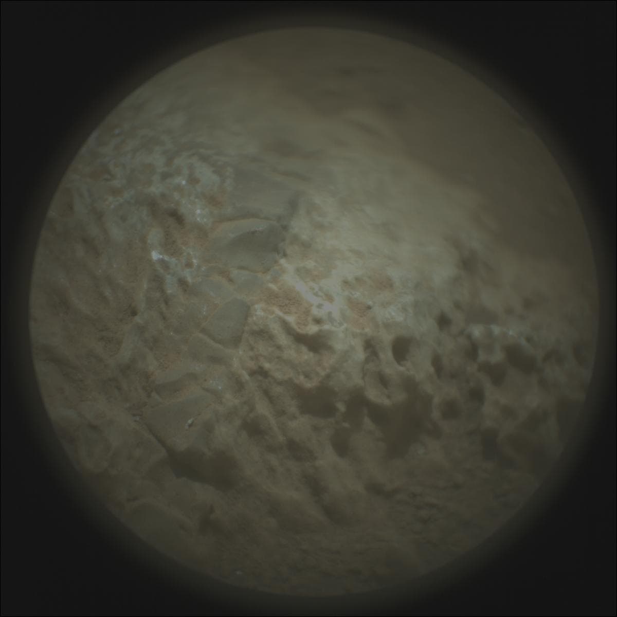Mars image captured by SUPERCAM_RMI on Perseverance
