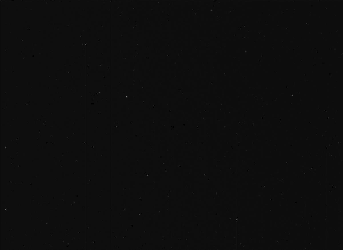 Mars image captured by SHERLOC_ACI on Perseverance