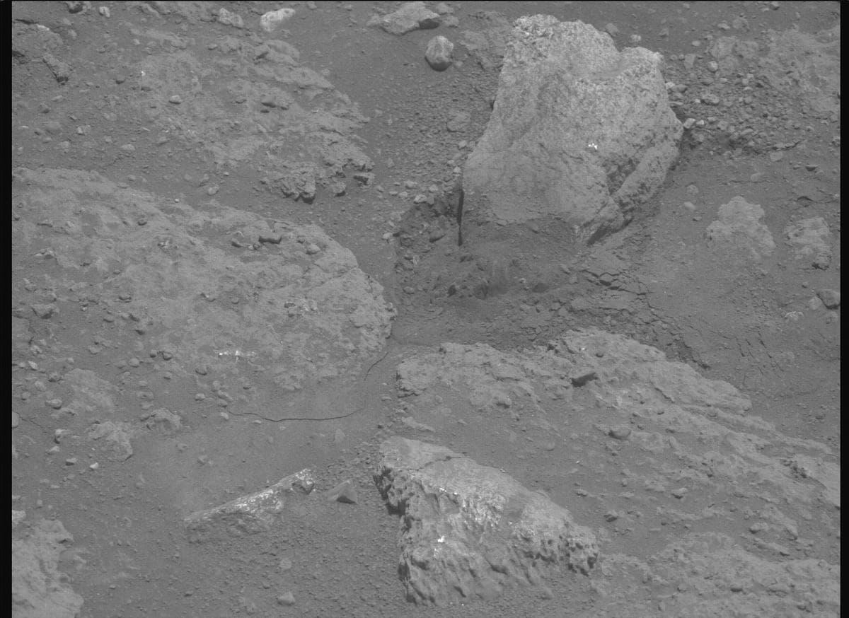 Mars image captured by MCZ_LEFT on Perseverance