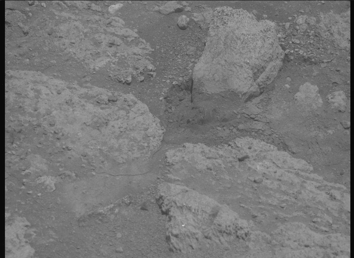 Mars image captured by MCZ_LEFT on Perseverance