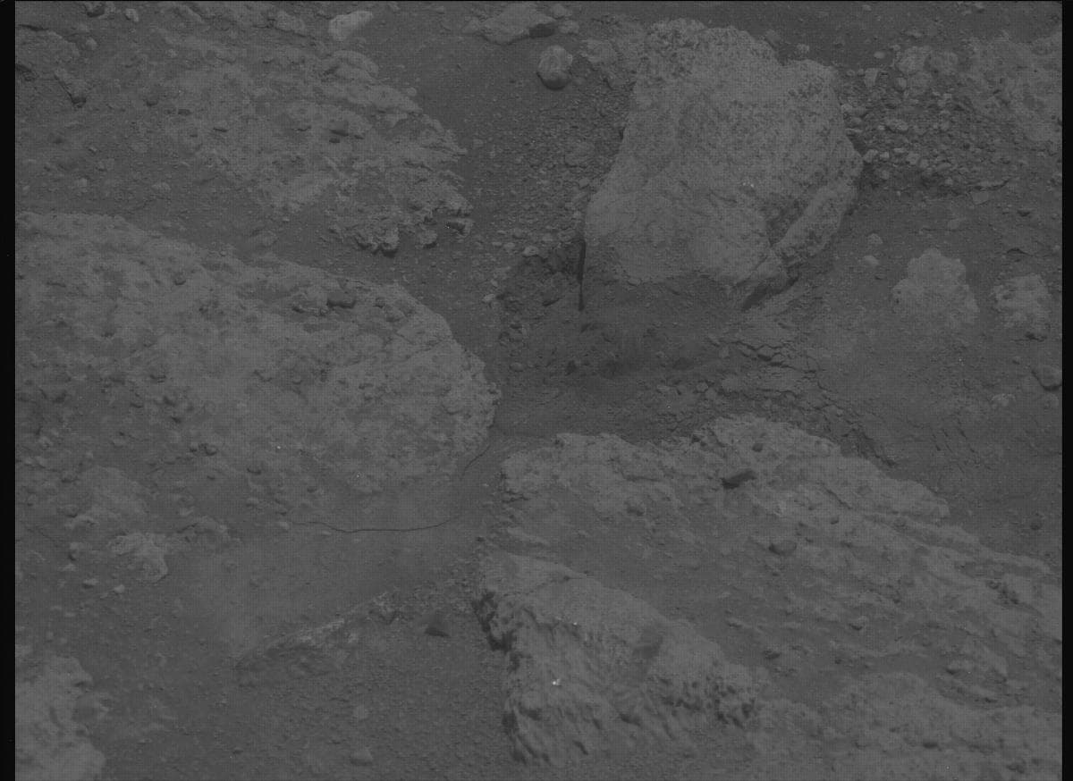 Mars image captured by MCZ_LEFT on Perseverance