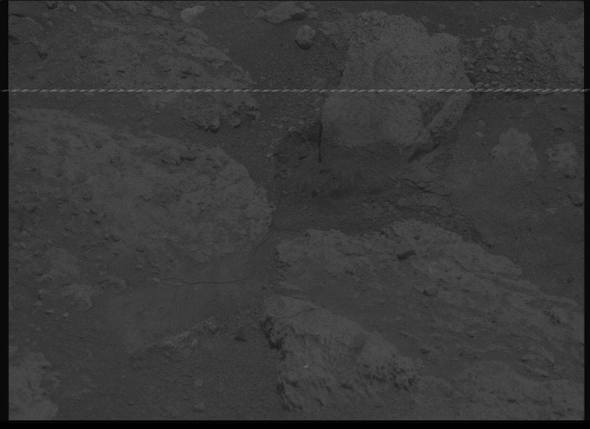 Mars image captured by MCZ_LEFT on Perseverance