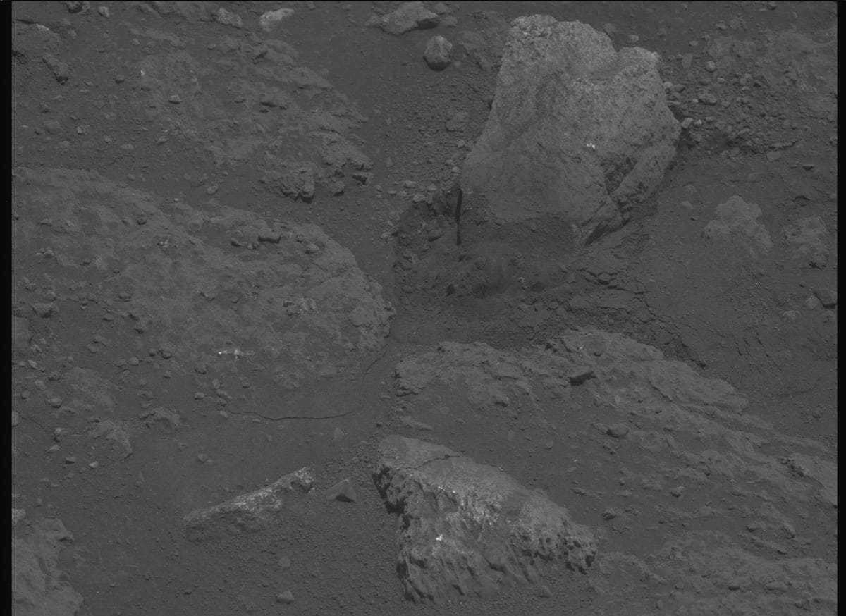 Mars image captured by MCZ_LEFT on Perseverance