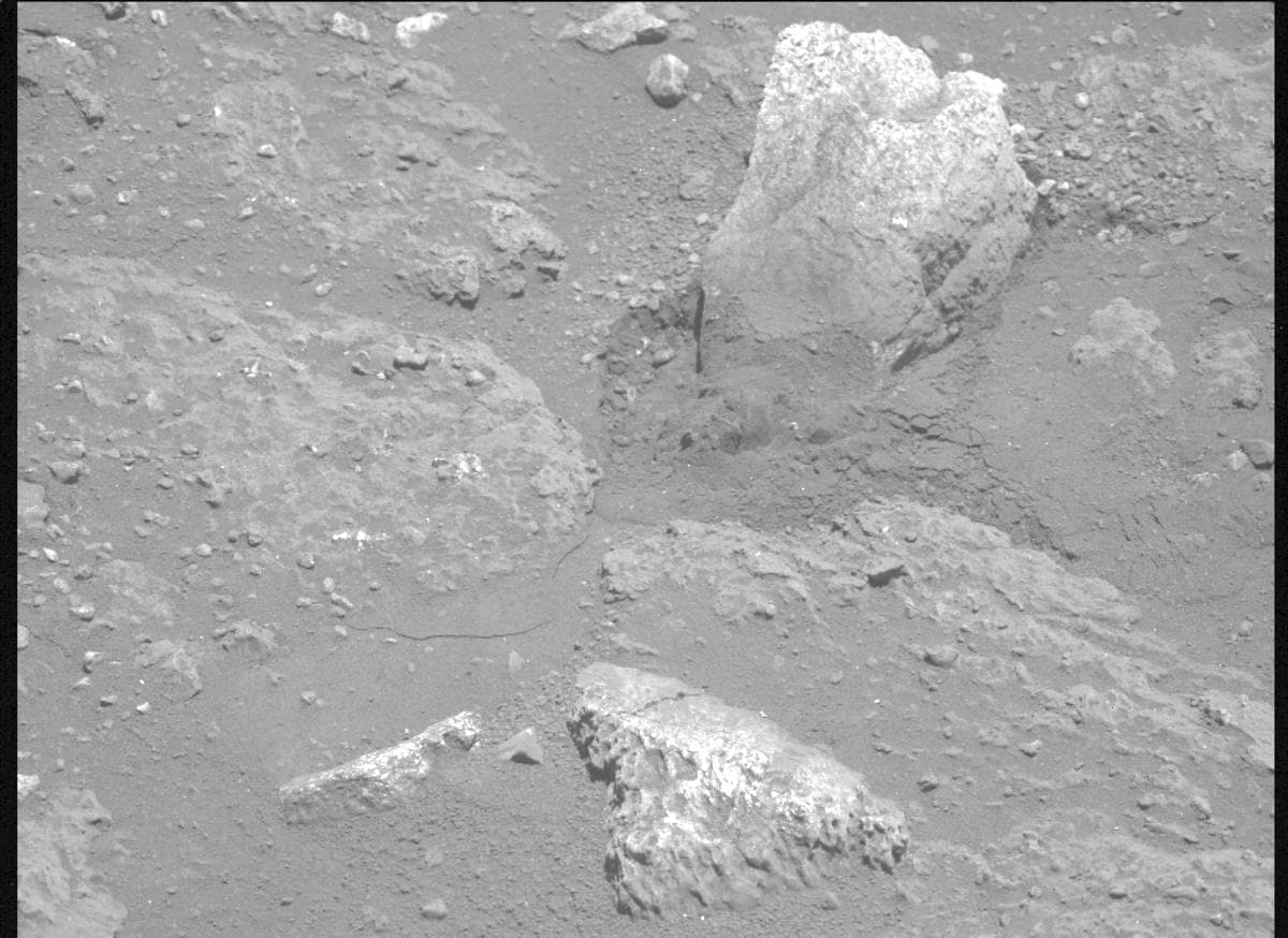 Mars image captured by MCZ_LEFT on Perseverance
