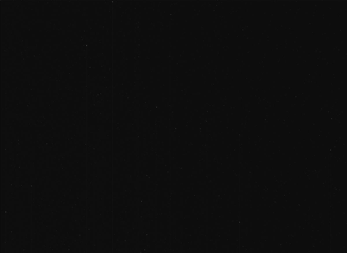 Mars image captured by SHERLOC_ACI on Perseverance