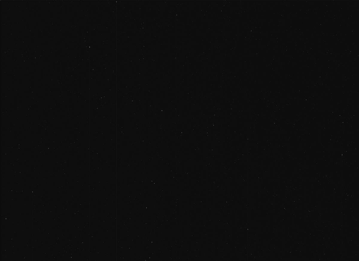 Mars image captured by SHERLOC_ACI on Perseverance