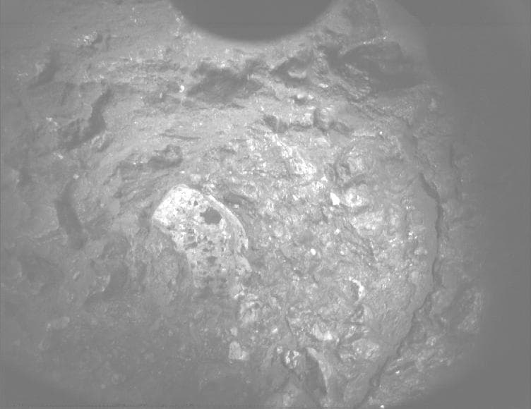 Mars image captured by PIXL_MCC on Perseverance