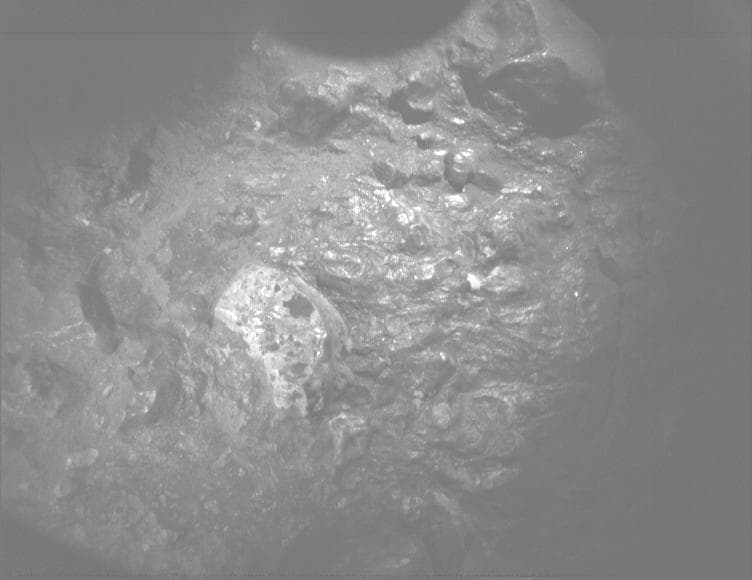Mars image captured by PIXL_MCC on Perseverance