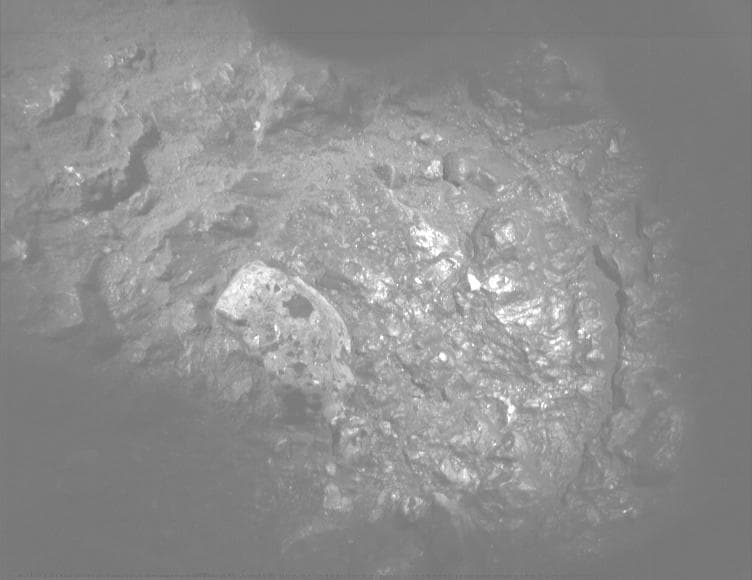 Mars image captured by PIXL_MCC on Perseverance