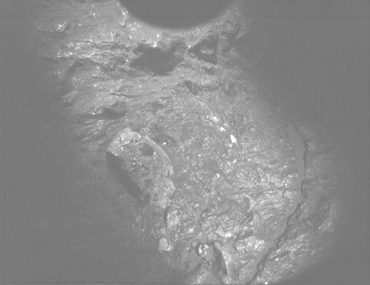 Mars image captured by PIXL_MCC on Perseverance