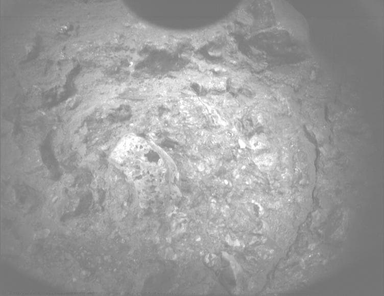 Mars image captured by PIXL_MCC on Perseverance