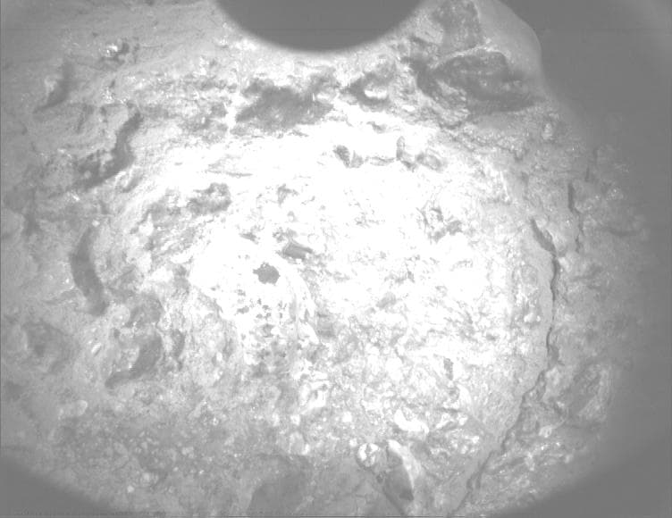 Mars image captured by PIXL_MCC on Perseverance