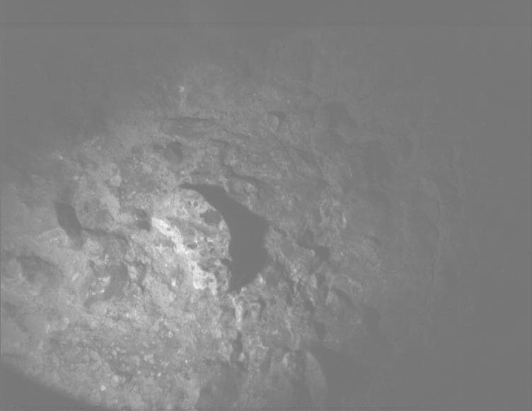 Mars image captured by PIXL_MCC on Perseverance