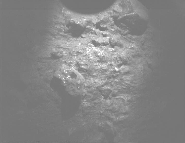 Mars image captured by PIXL_MCC on Perseverance