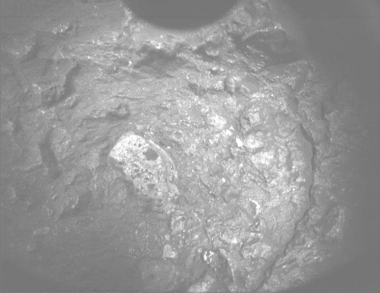 Mars image captured by PIXL_MCC on Perseverance