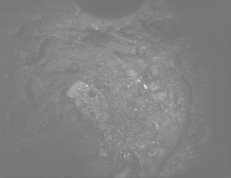 Mars image captured by PIXL_MCC on Perseverance