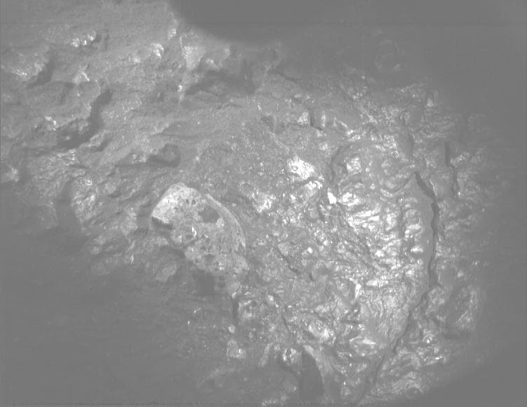 Mars image captured by PIXL_MCC on Perseverance