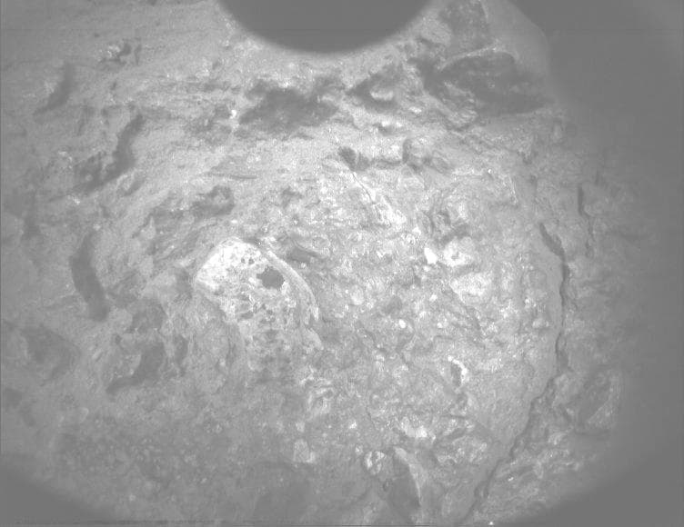 Mars image captured by PIXL_MCC on Perseverance