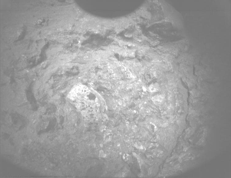 Mars image captured by PIXL_MCC on Perseverance