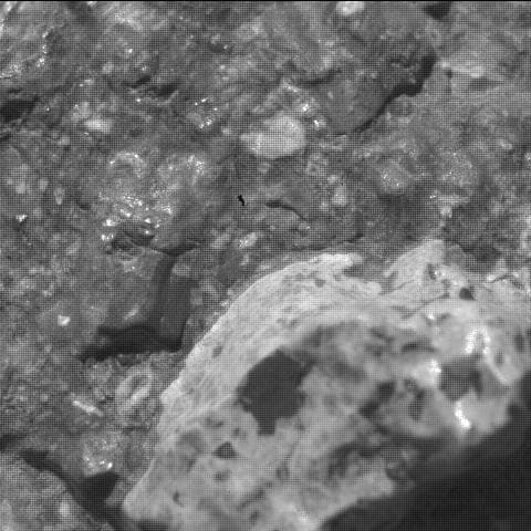 Mars image captured by SHERLOC_WATSON on Perseverance